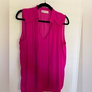 Hot pink top from The Impeccable Pig, Size L. Worn once.